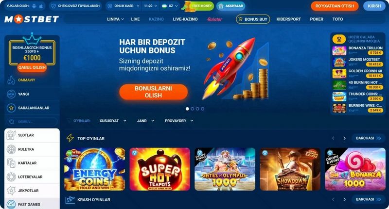 Mostbet Azərbaycan: icmal, bonus təklifləri, oyunçu şərhləri