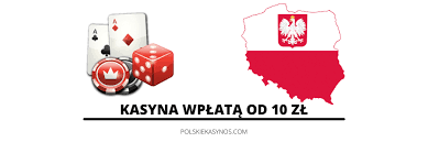 Wpłata w kasynie 20 zł 2026 - Lista kasyn