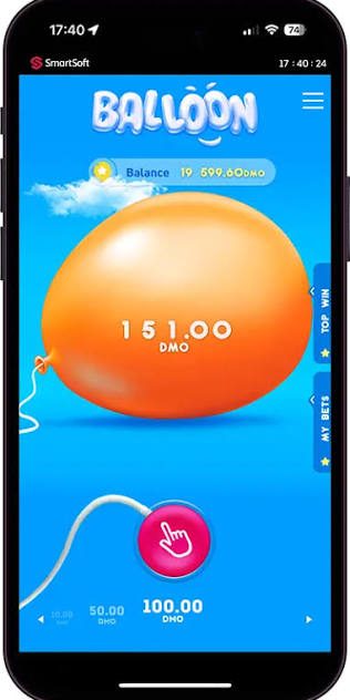 Testimonio de la aplicación móvil Balloon Testimonio de la aplicación móvil Balloon
